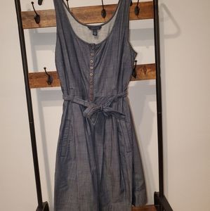 Size 4 Tommy Hilfiger Denim belted dress